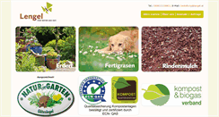 Desktop Screenshot of gartenerde.at