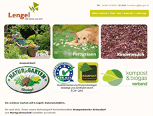 Tablet Screenshot of gartenerde.at